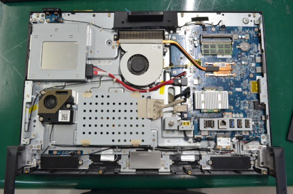 NEC 一体型PC DA770/BAB(PC-DA770BAB)HDD交換まるごとコピー修理をしま